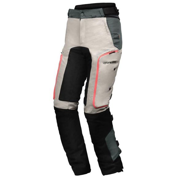 Ixon Vidar Pt - Gray / Rouge Motorcycle PantsRef: Ix1757-C64709