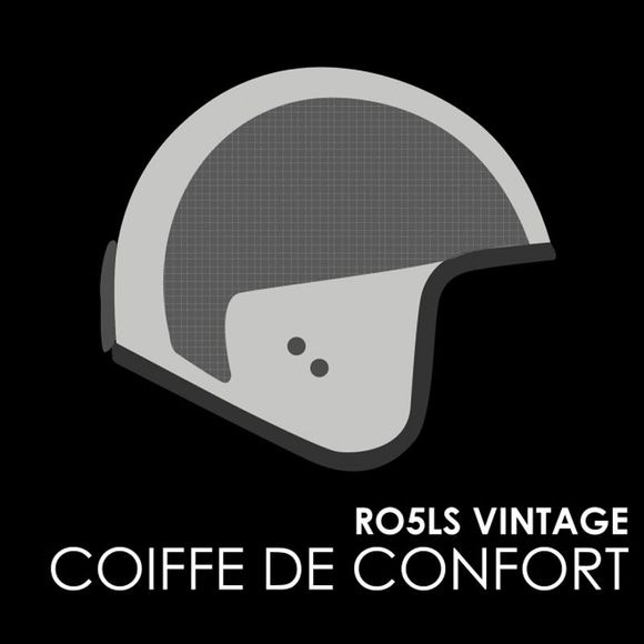 Roof Ro5 Headdress - Vintage - BlackRef: RO0190