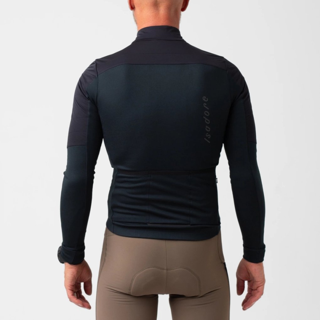 Isadore Signature Wind Block Long Sleeve Jersey Men - Anthracite