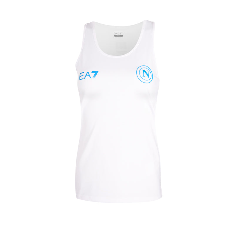 SSC Napoli Women's White Tank Top