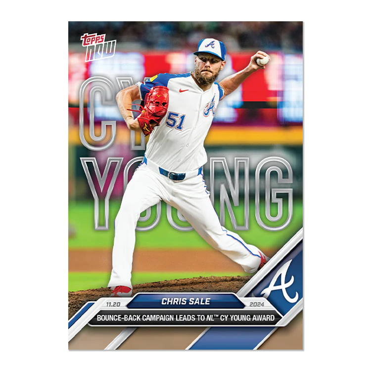 Chris Sale - 2024 MLB Topps NOW® Card OS-4 - LOOK FOR AUTOS