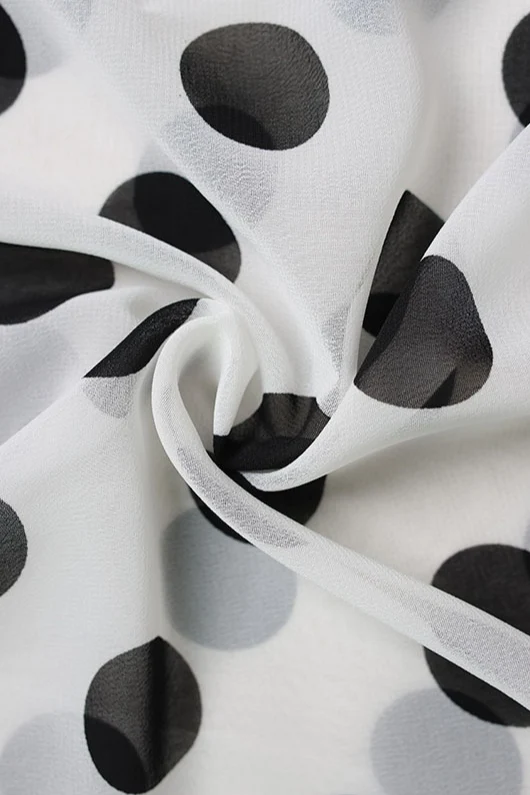 Elegant Halter Polka Dot Maxi Dress