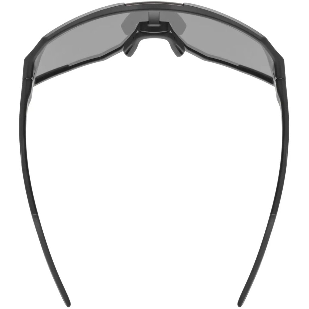 Uvex sequenze Cycling Glasses - black matt/mirror silver