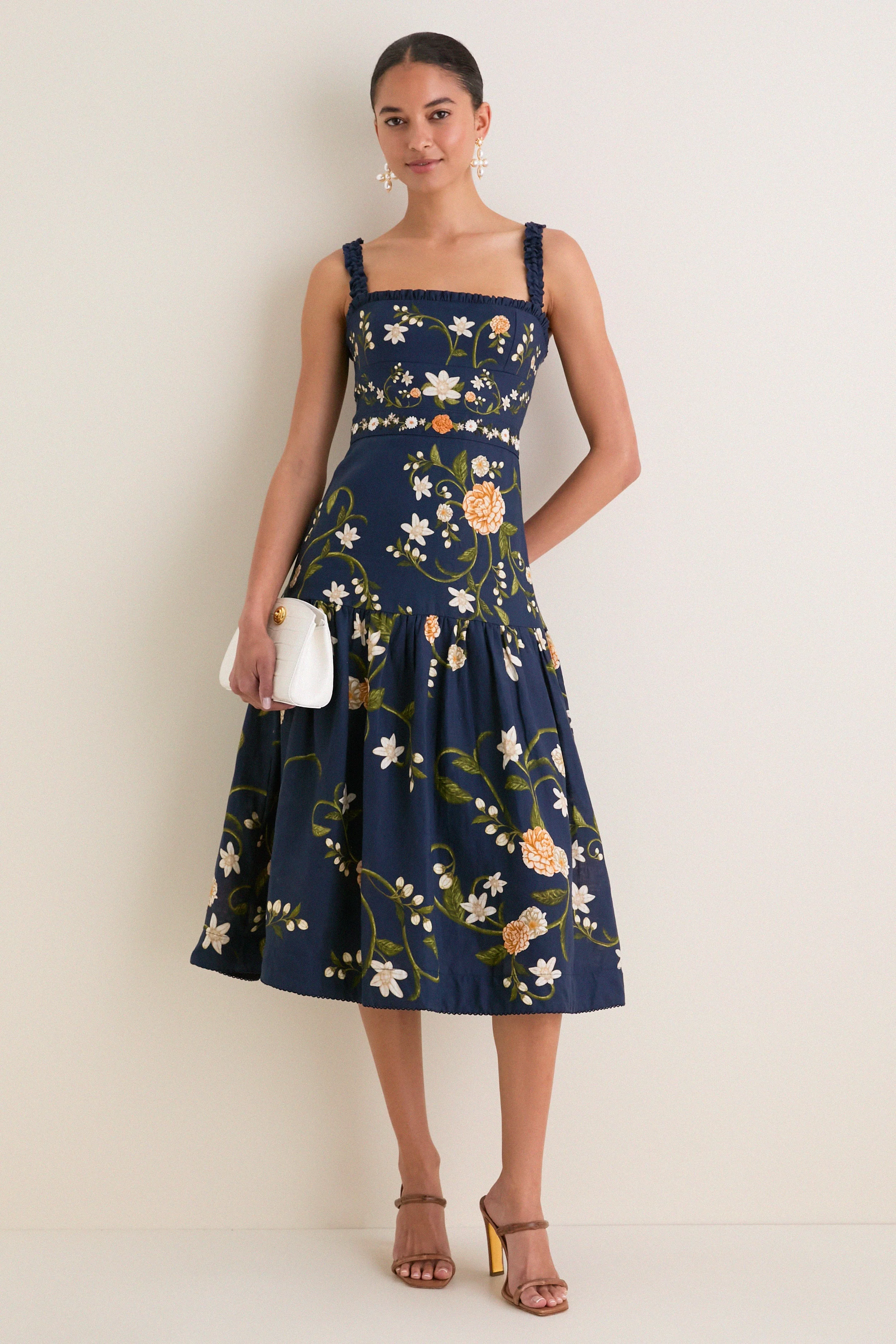 Valle Nispero Midi Dress