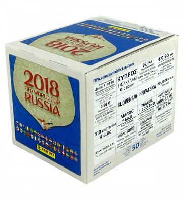 Panini World Cup 2018 - Box With 50 Packets Version 670
