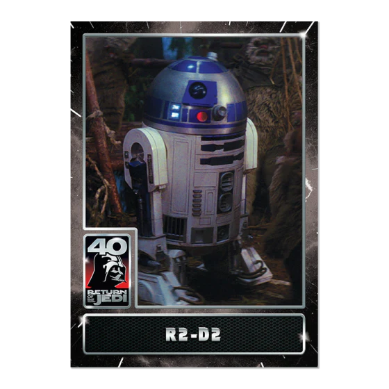 2023 Topps Star Wars: Return of the Jedi™ 40th Anniversary Card #2 - R2-D2 - Topps UK
