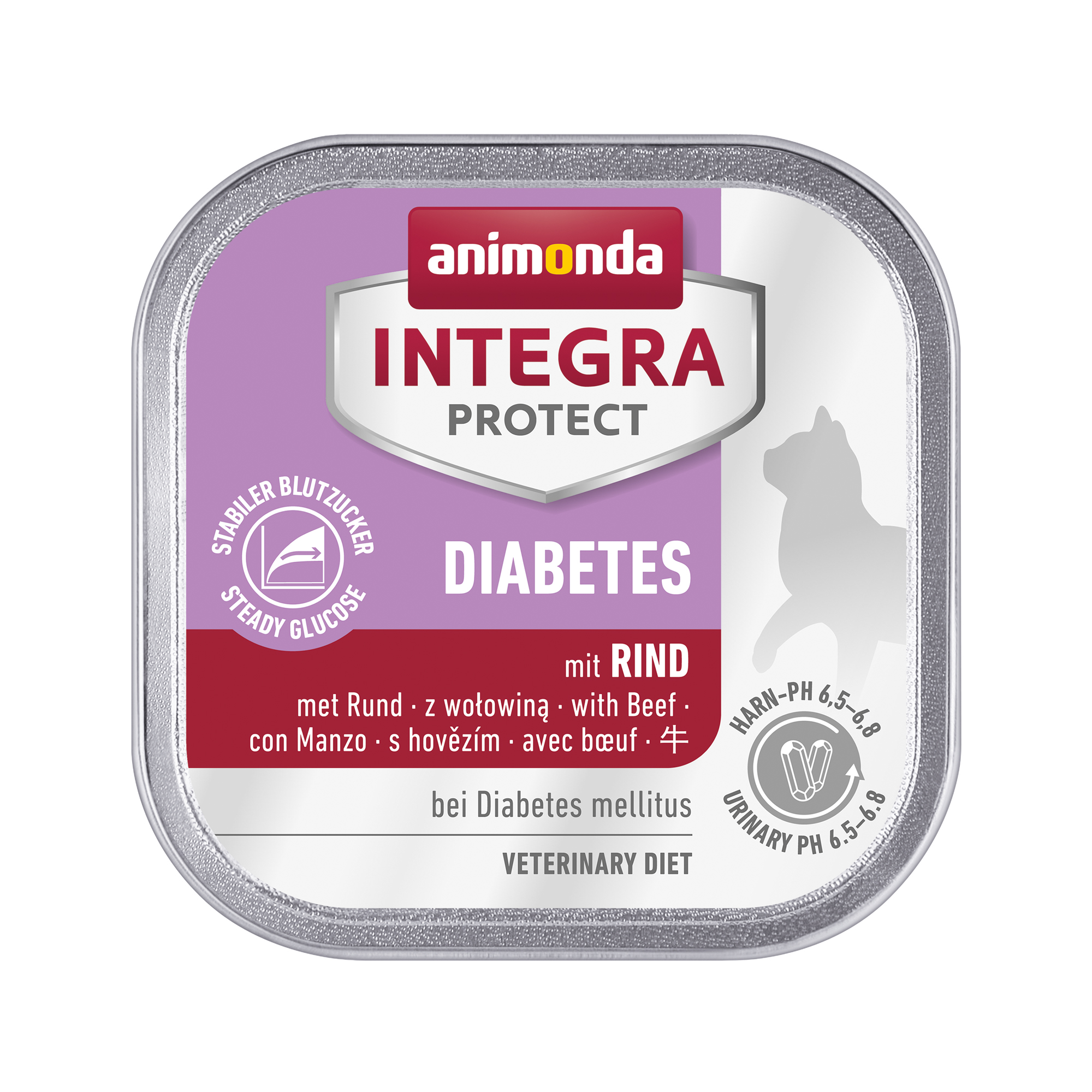 Animonda Integra Protect Cat Diabetes Beef - 16 x 100g