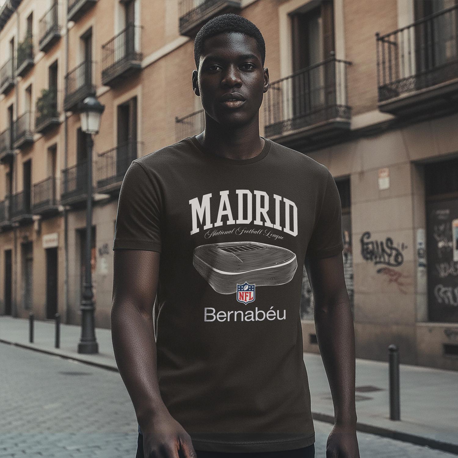 Mens Bernabéu x NFL Stadium Shirt Black