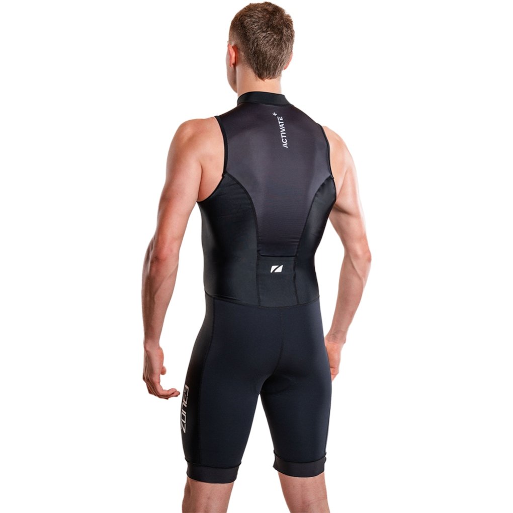 Zone3 Activate+ Sleeveless Trisuit Men - black