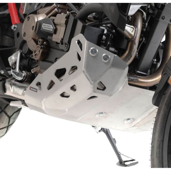 SW-MOTECH ALUMINIUM Skid Plate - no crashbar mounting - GrayRef: swm0892 / mss.01.942.10001/s
