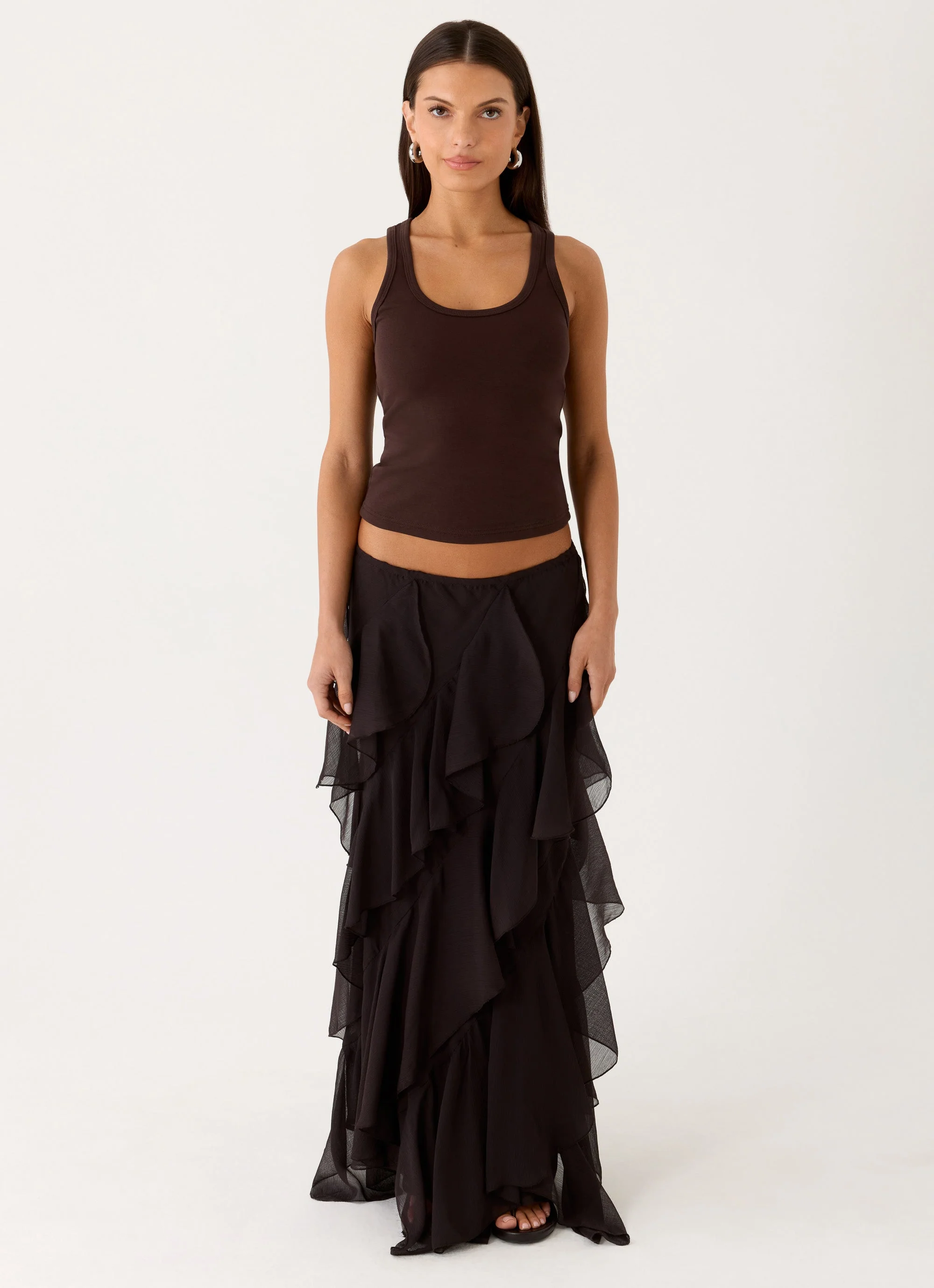 Silka Top - Chocolate