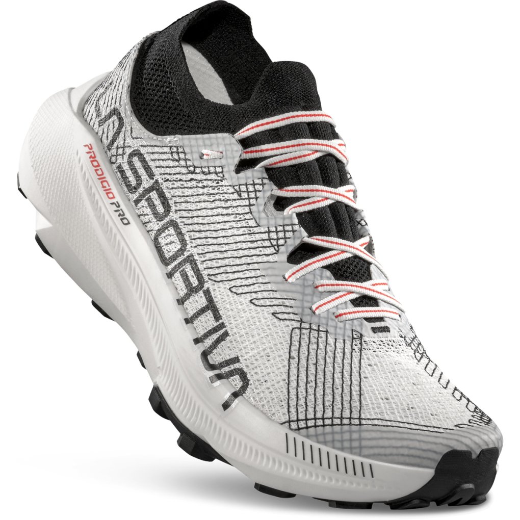 La Sportiva Prodigio Pro Running Shoes Men - White/Black
