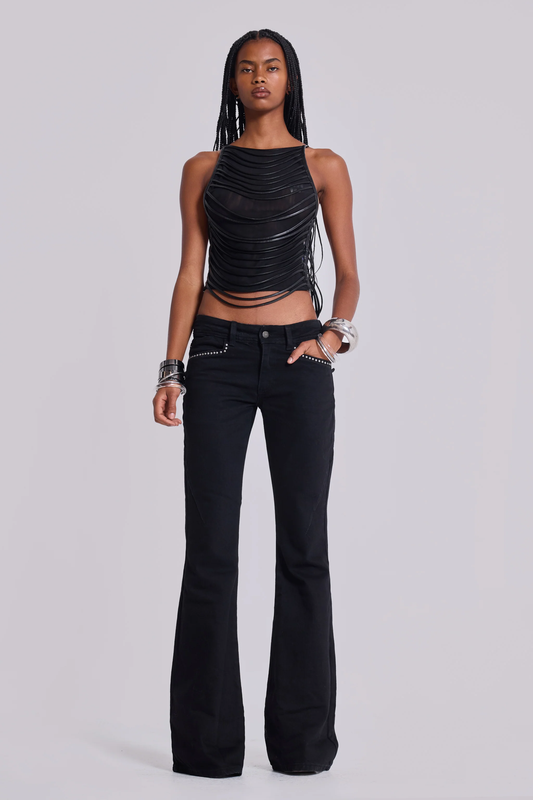 Strings Attached Backless Top