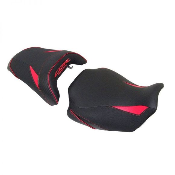 Selle confort Bagster Ready luxe Série SPEC - Noir / RougeHONDA 650 CB 650 R NEO SPORTS CAFE (RH02) - 2019 - 2020Ref : 5373ZL