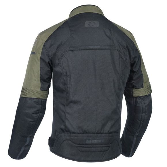 Blouson Moto Oxford DELTA 1.0 - Noir / VertRef : OD0296