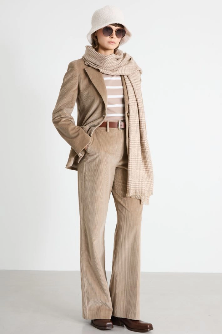 Boucle fisherman hat - CREAM