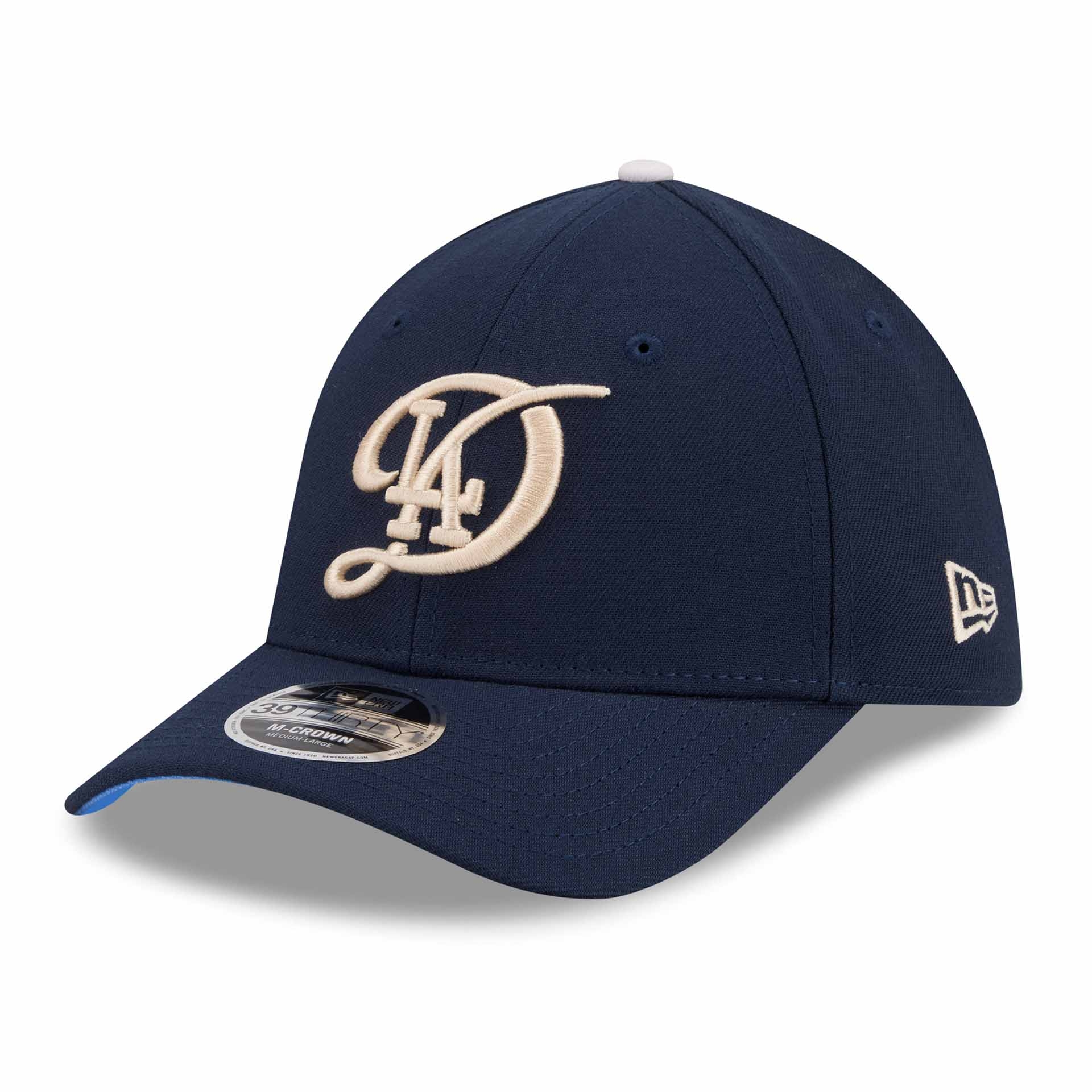 Los Angeles Dodgers MLB City Connect 39THIRTY M-Crown Flex Cap Navy