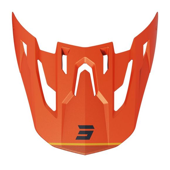 Shot CORE HONOR MX Visor Orange Matte - OrangeRef: So2855 / A07-21A3-C03