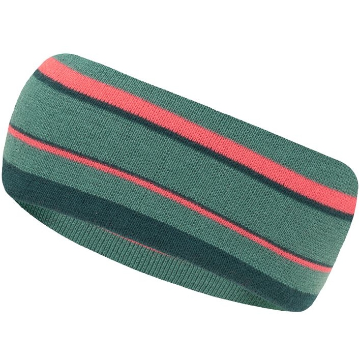Trollkids Hafjell Headband Kids - Dusty Teal/Coral Pink/Midnight Petrol