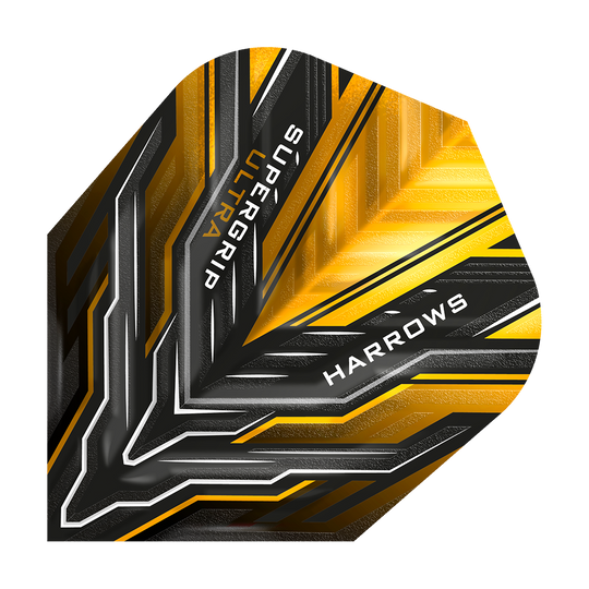 Harrows Supergrip Ultra Sunset Gold Standard Flights