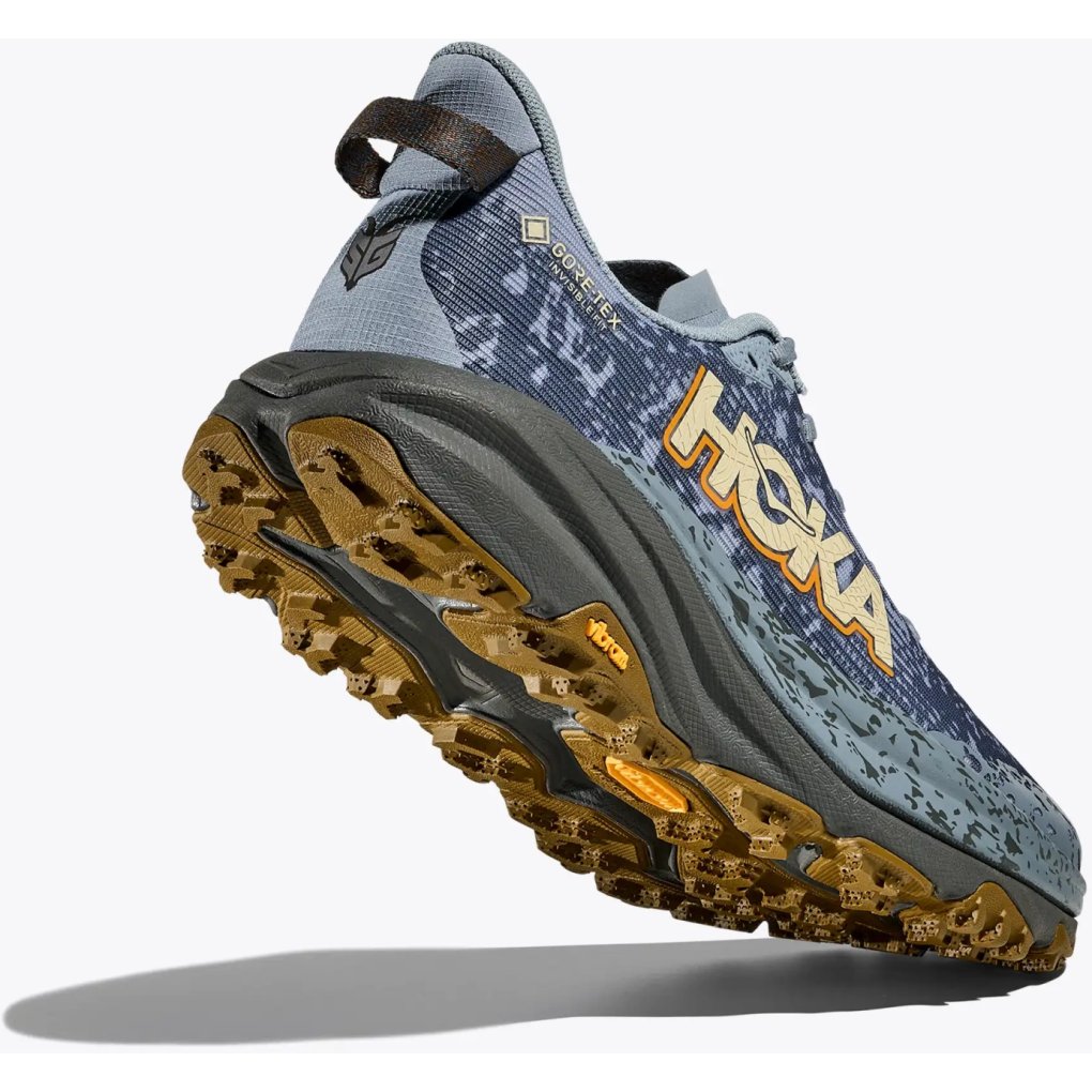 Hoka Speedgoat 6 GTX Running Shoes Men - washed blue / asphalt grey