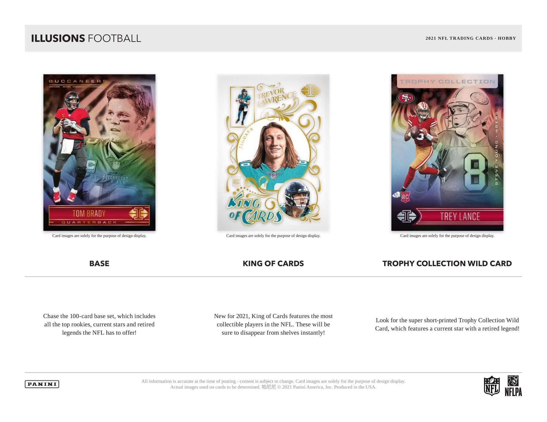 2021 Panini Illusions Football Hobby Box NFL