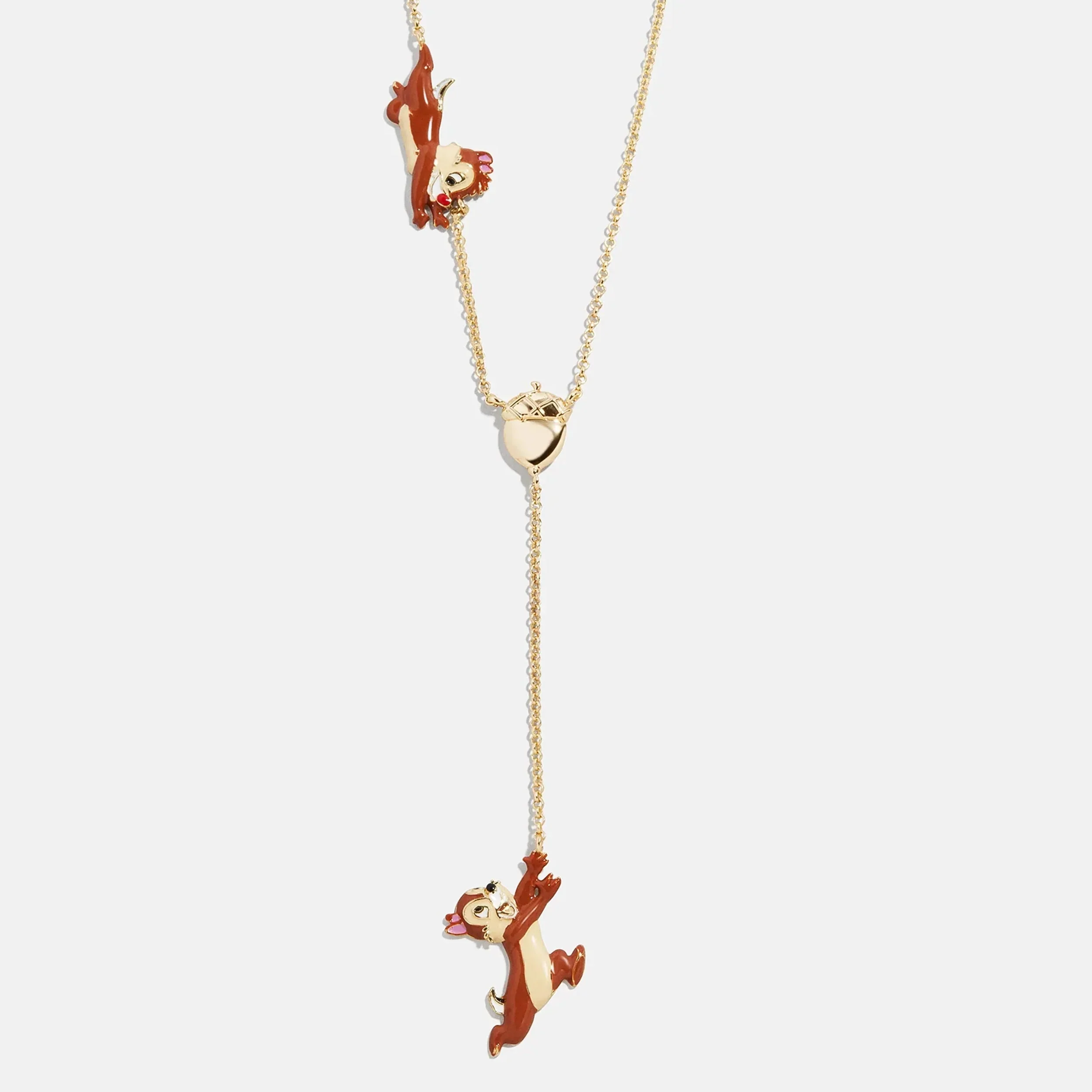 Disney Chip ‘N Dale Dynamic Duo Lariat Necklace - Disney Chip 'N Dale