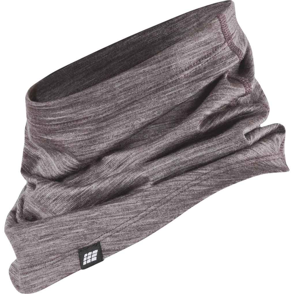 CEP Cold Weather Merino Neckwarmer - aubergine
