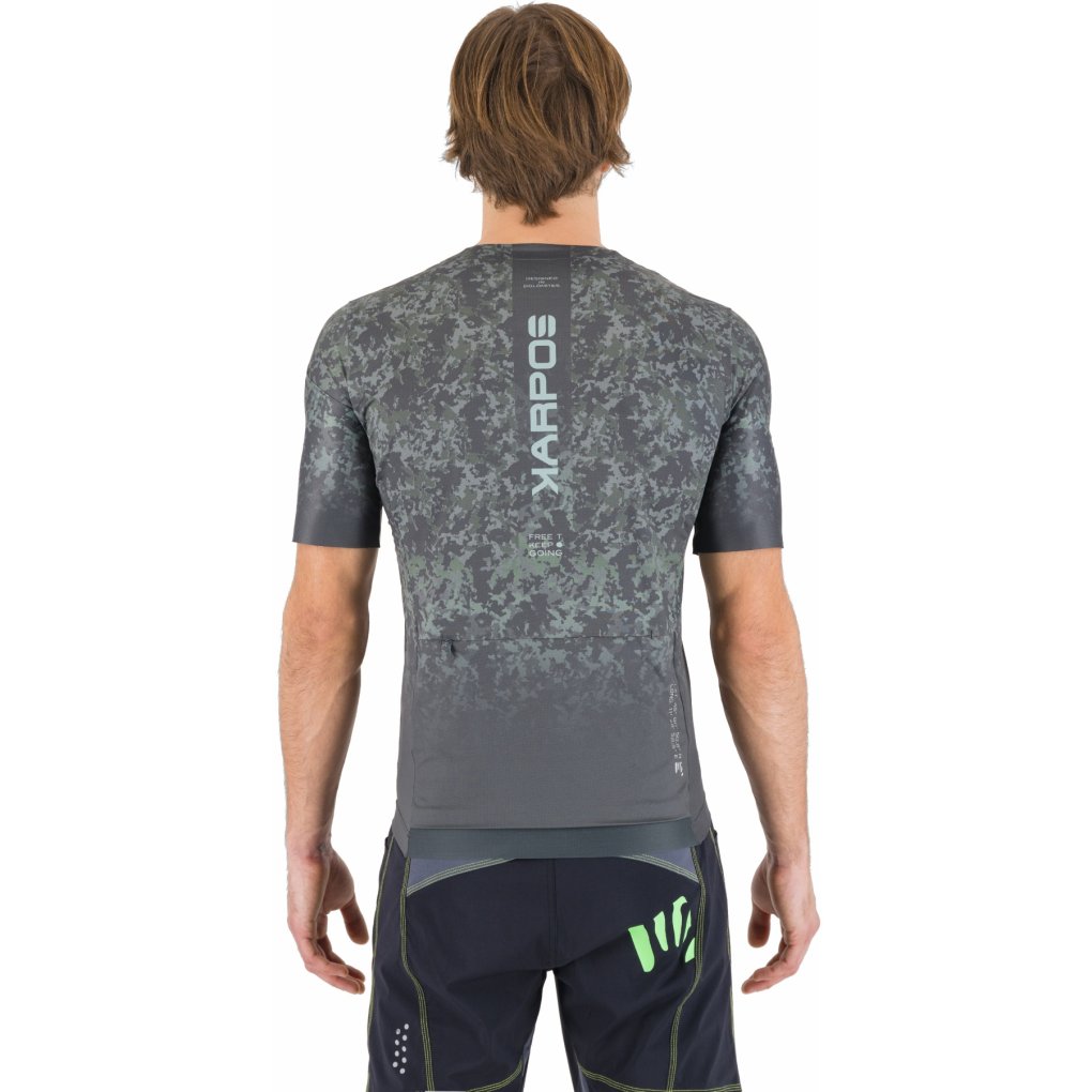 Karpos Sarca Short Sleeve Jersey Men - urban/mineral blue