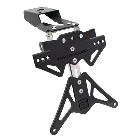 Barracuda Black License Plate Holder - BlackRef: bar0259 / kv6104-19