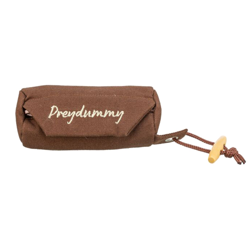 Trixie Dog Activity Prey Dummy - Brown with blue loop - ø 6 × 14cm