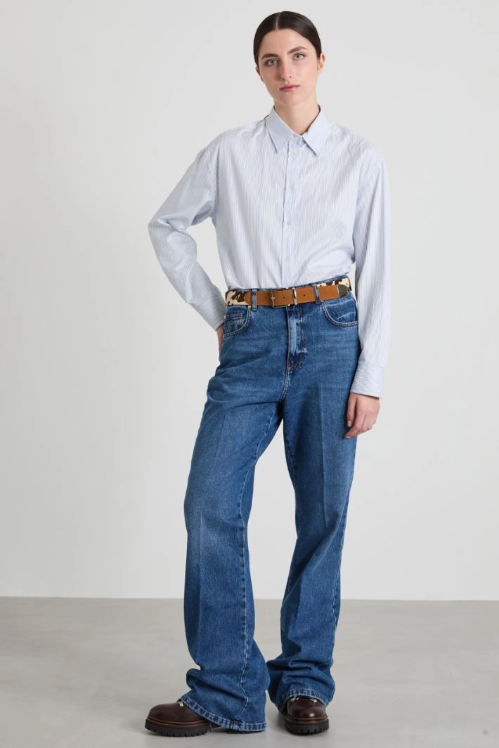 Bootcut jeans - BLUE