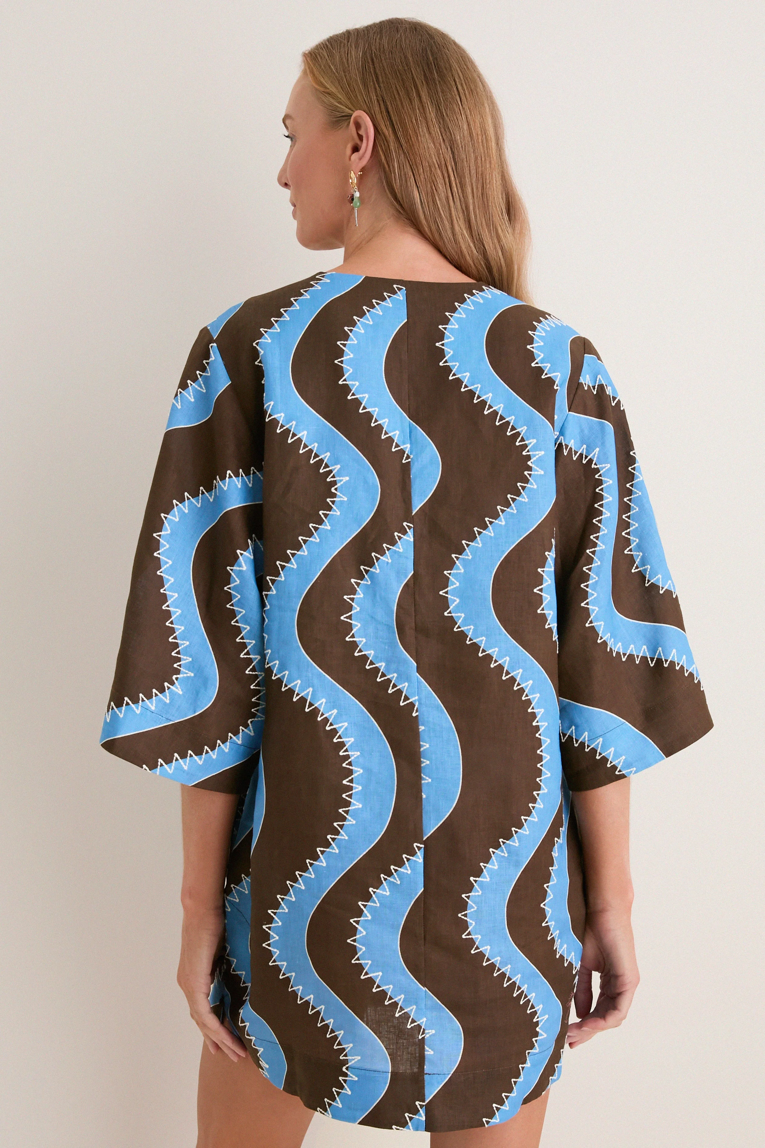 Blue Frankie Mini Dress