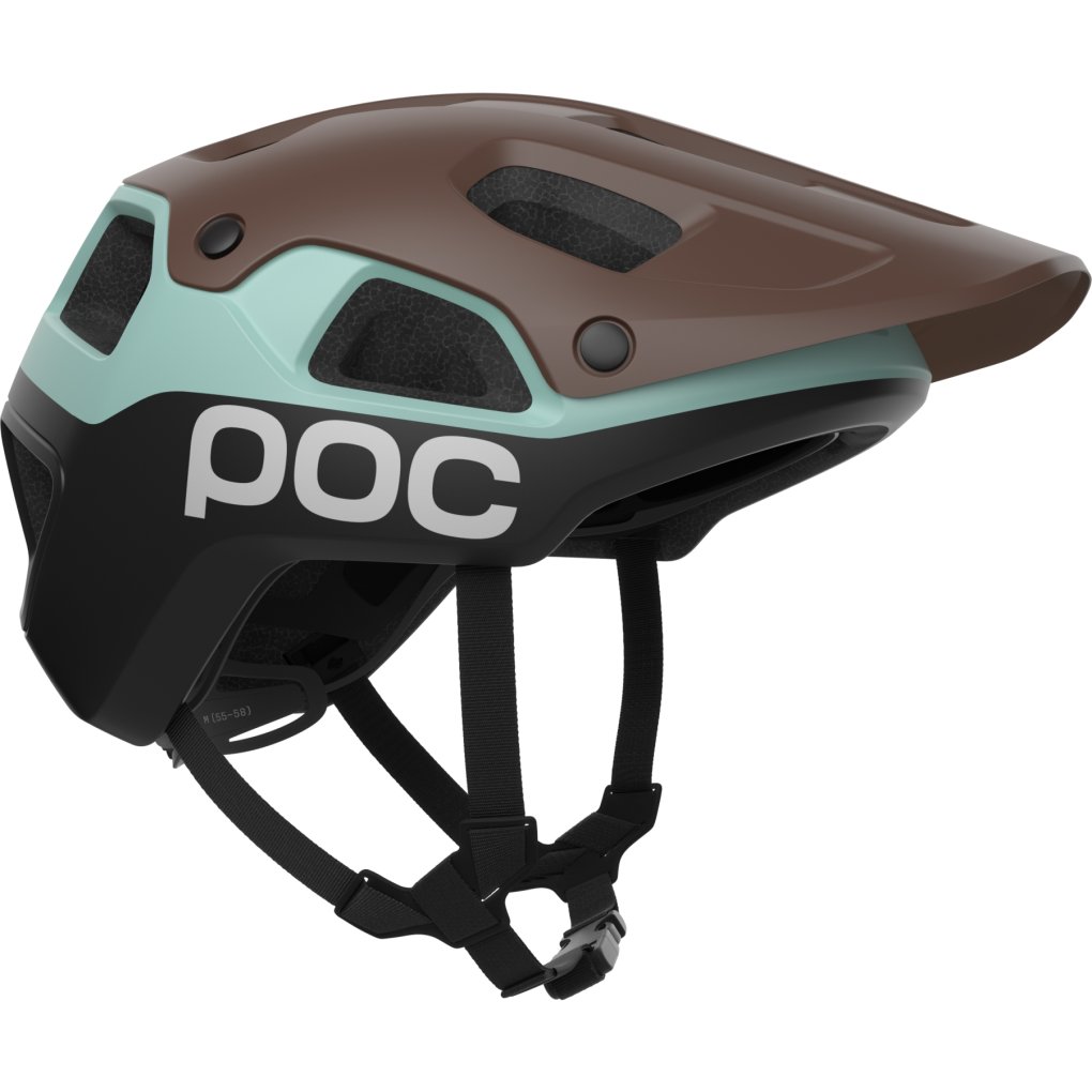 POC Cularis Pure MIPS Helmet - 8882 Bronzite Brown Matt/Lazurite Blue Matt