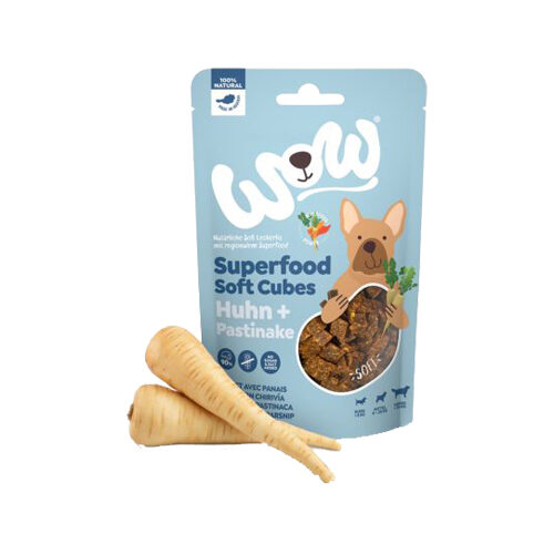 WOW! Soft Cubes - Chicken & Parsnips - 150 g