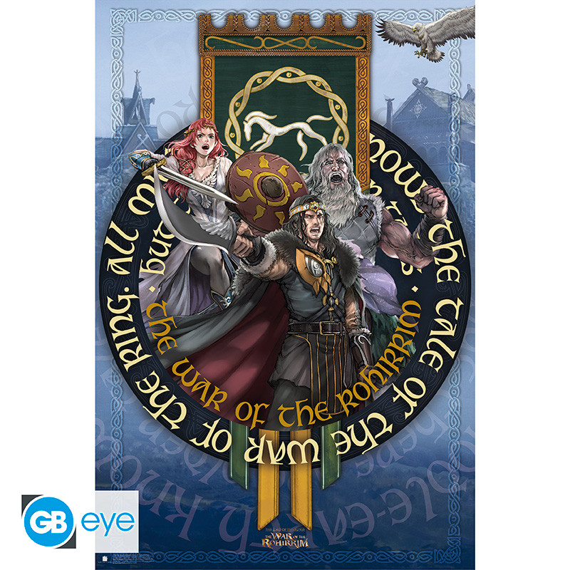 THE LORD OF THE RINGS Poster Rohirrim Characters (91.5x61cm)