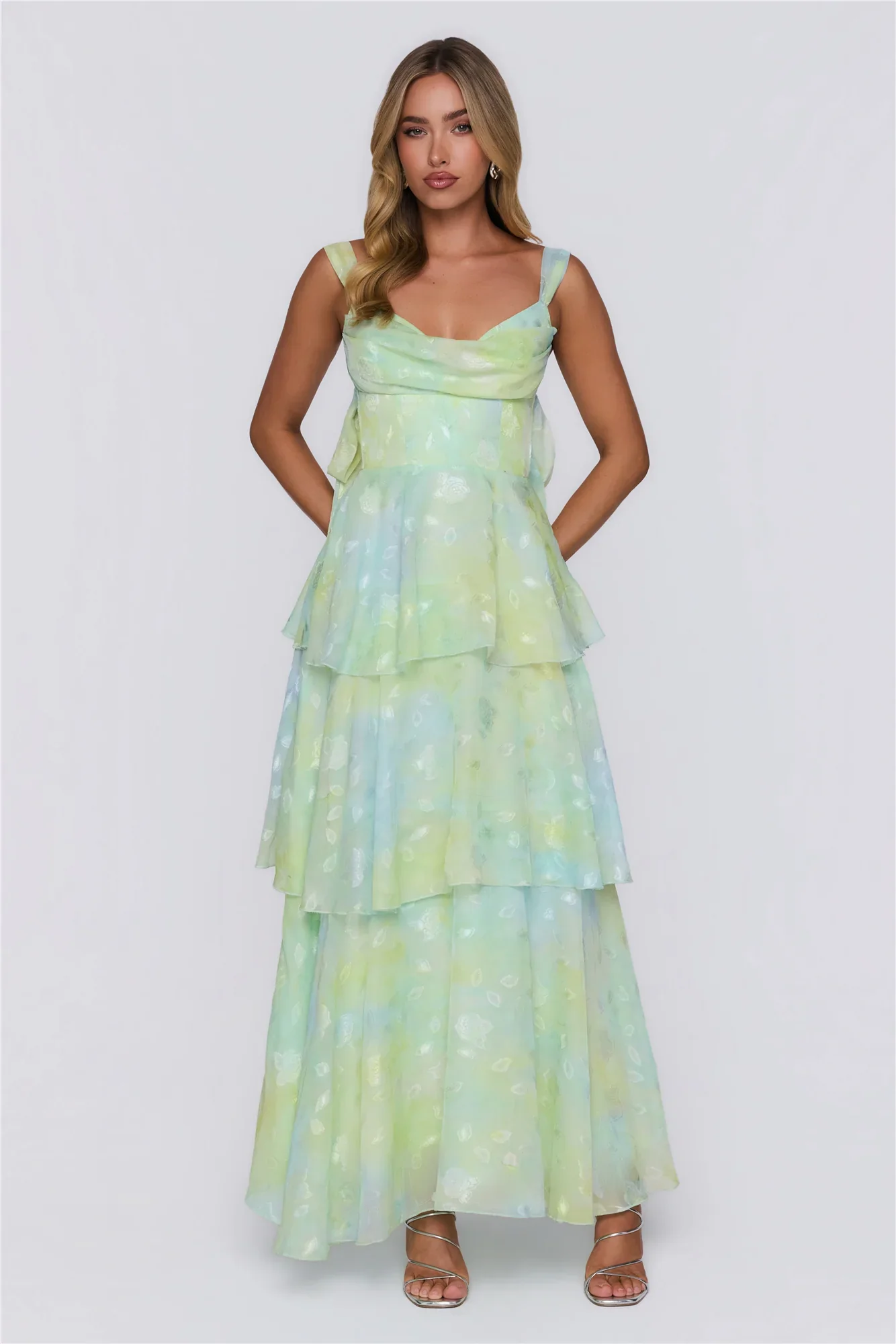Easy Silence Maxi Dress Green