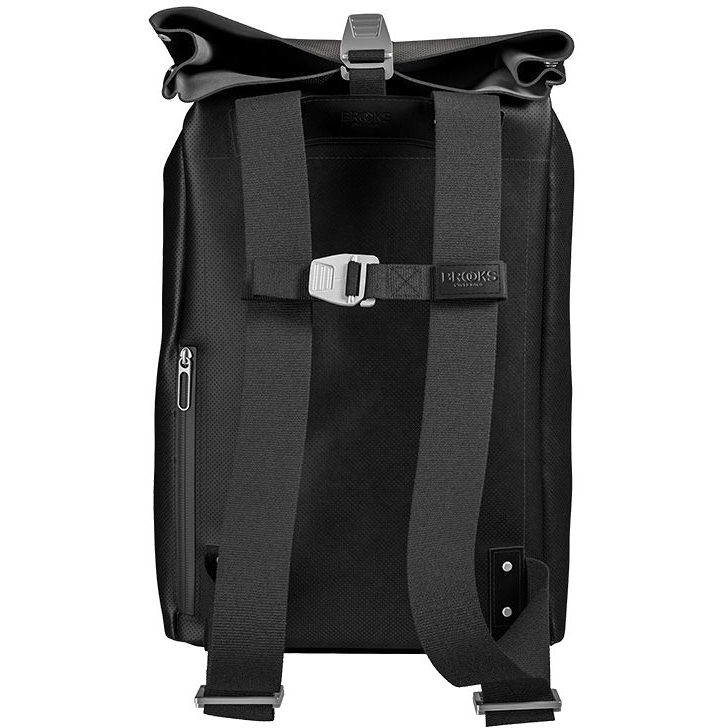 Brooks Pickwick Reflective Leather Backpack 26L - black