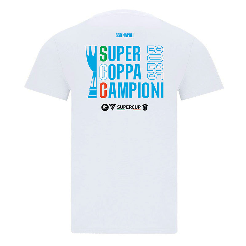 SSC Napoli 2025 Supercoppa T-Shirt