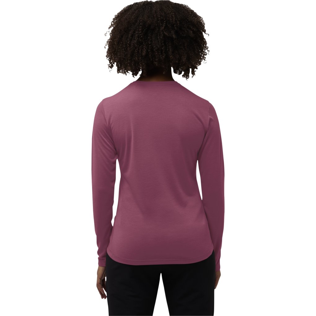 Jack Wolfskin Vonnan Longsleeve T-Shirt Women - raisin