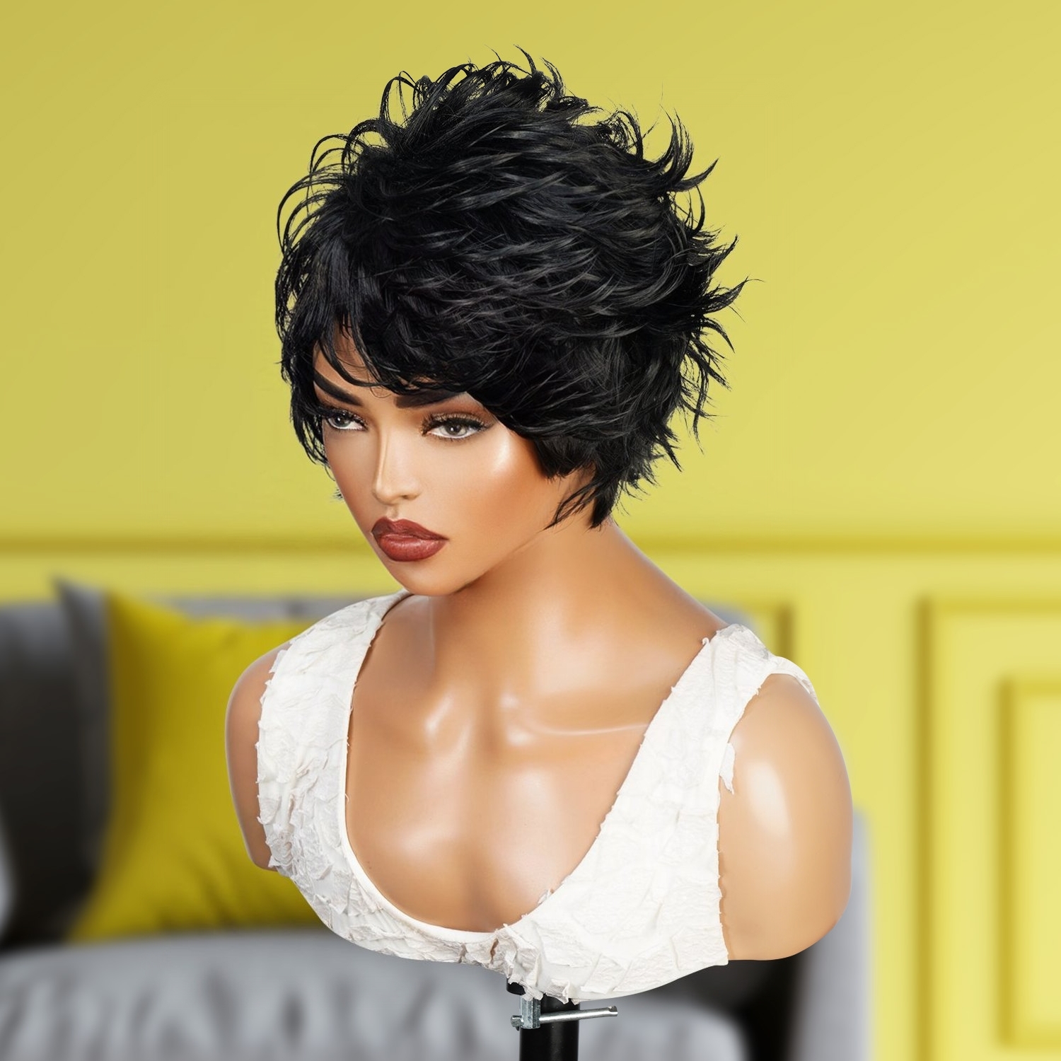 Spiky Short Wig Toni