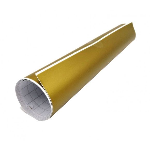 Brazoline COVERING GOLD matte anodized stickers Universal - YellowRef : 36402