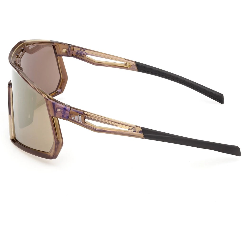 adidas Kentro SP0123 Glasses - Light Brown / Brown Mirror