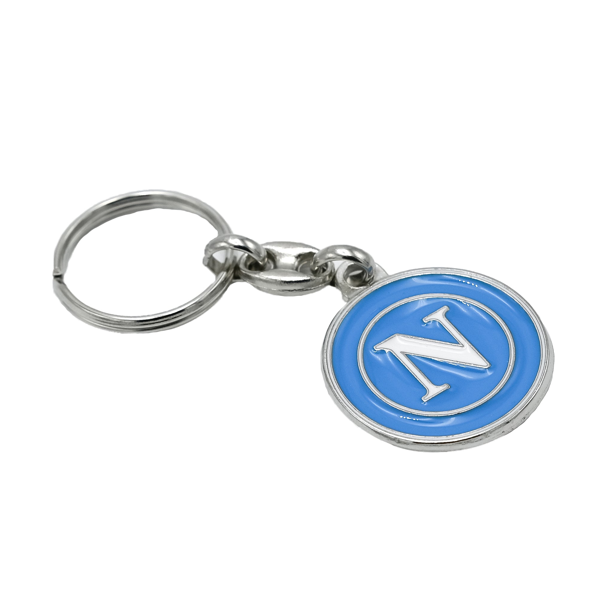 SSC Napoli Sky Blue Logo KeyHolder