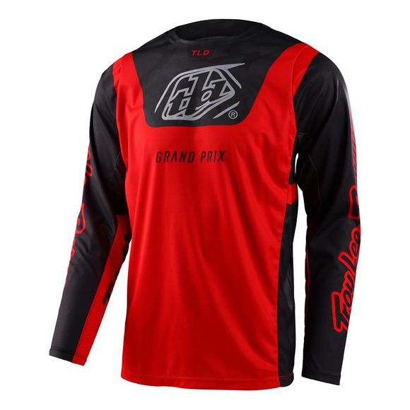 TroyLee design GP PRO BLENDS 2023 cross jersey - Red / BlackRef: TRL0960
