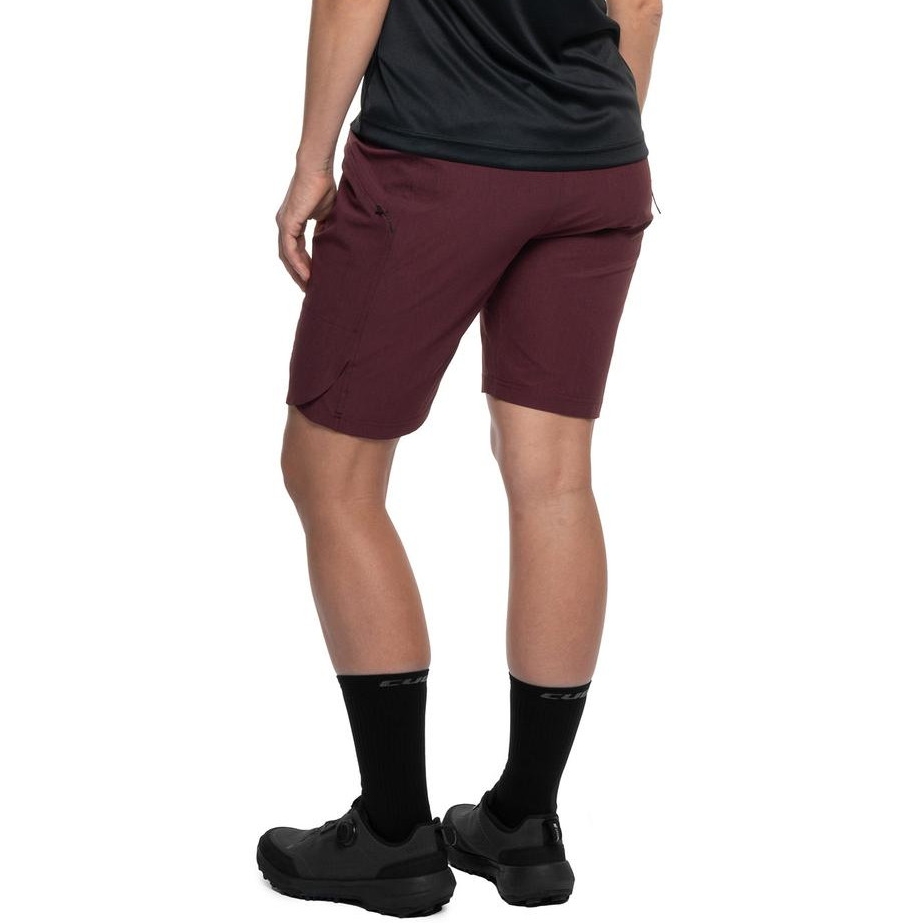 CUBE CMPT Trail Shorts Women - bordeaux