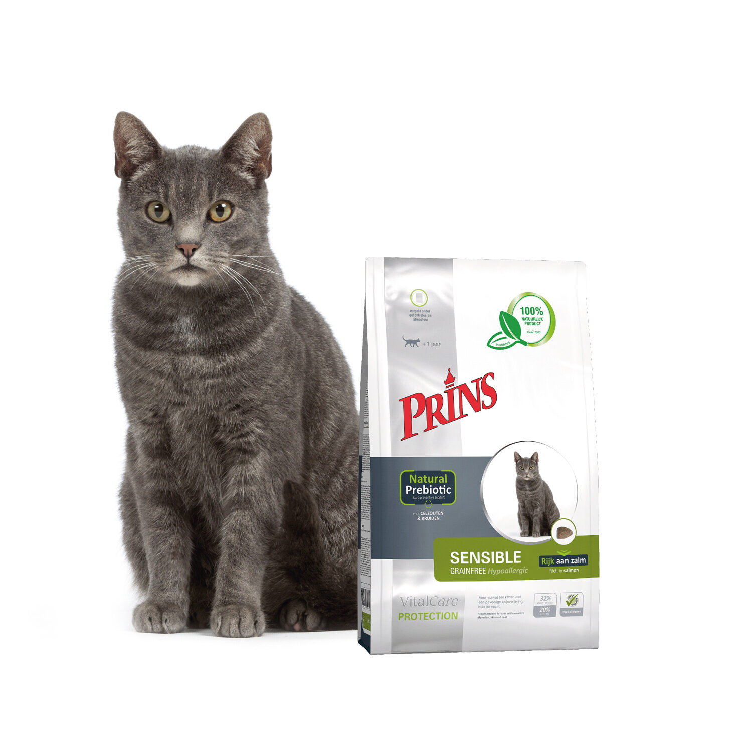 Prins VitalCare Cat Protection Sensible Grainfree Hypoallergenic - 1.5 kg