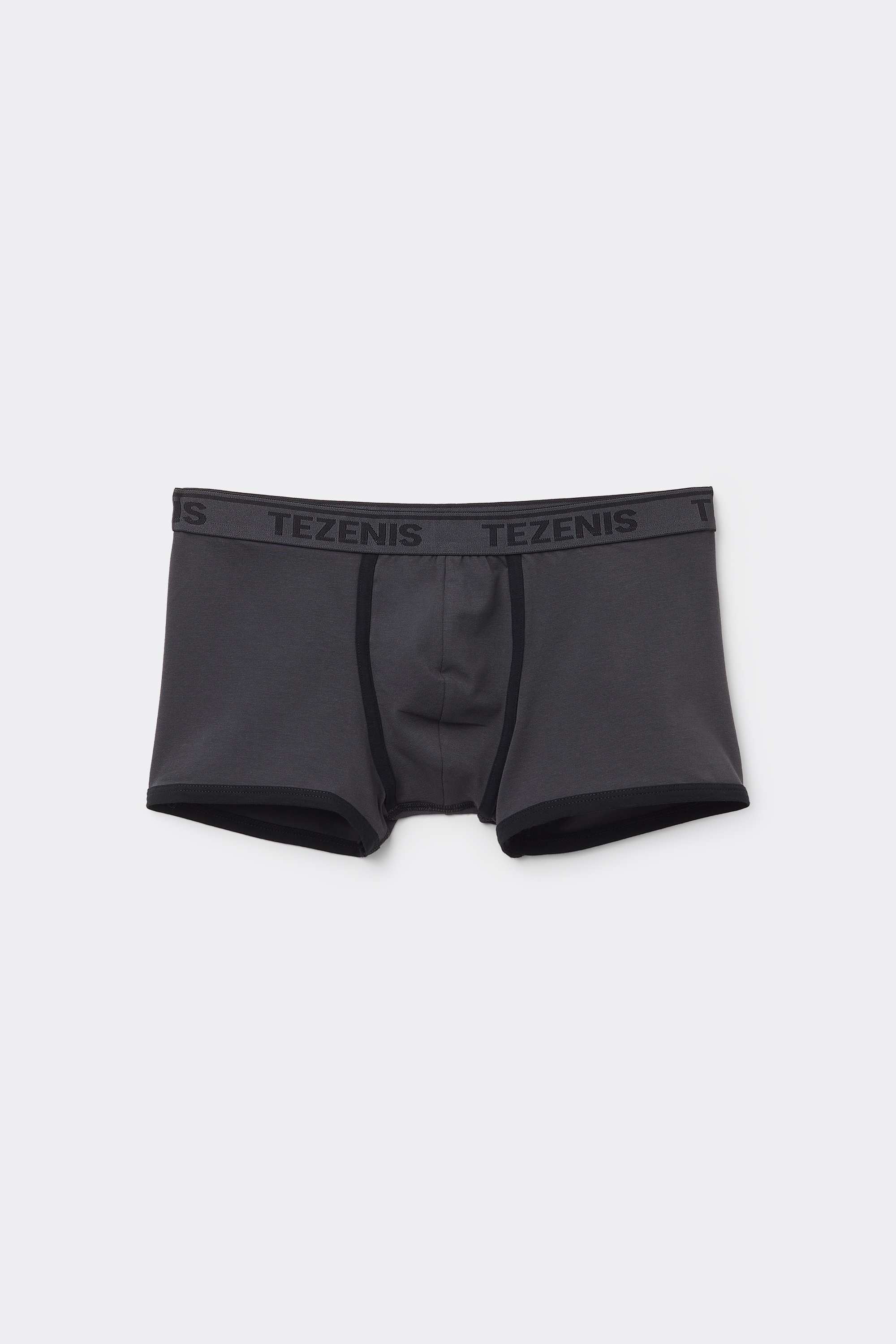 Organic Cotton Boxers with Contrasting Trim and Logo