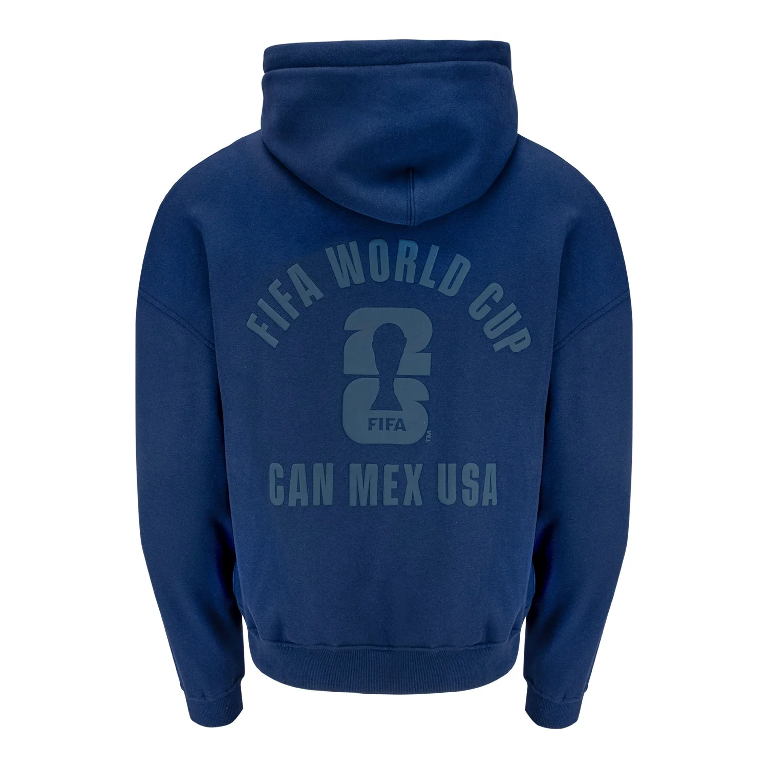 2026 Soccer Fan Collection Puff Arch Navy Hoodie - Unisex
