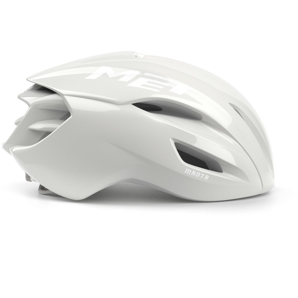 MET Manta Absolute White MIPS Bike Helmet - Limited Edition - Absolute White